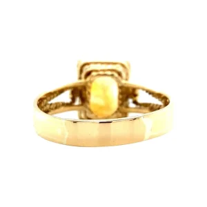New Gouden ring met citrien 14 krt Ringen Met Edelsteen
