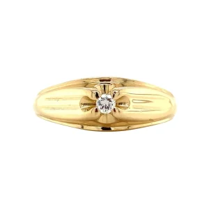 Clearance Gouden ring met diamant 18 krt Diamanten Ringen