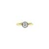 Online Gouden ring met diamant 18 krt Diamanten Ringen