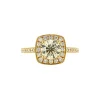 Fashion Gouden ring met diamant 18 krt Entourage Ring | Diamanten Ringen