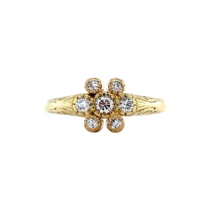 New Gouden ring met diamant 14 krt Diamanten Ringen
