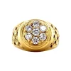 Hot Gouden ring met diamant 14 krt Diamanten Ringen