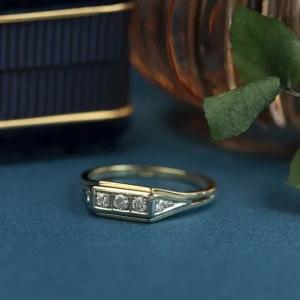 Best Gouden ring met diamant 14 krt Diamanten Ringen
