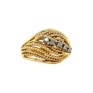 New Gouden ring met diamant 18 krt Diamanten Ringen