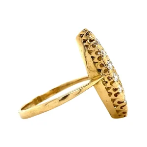 Outlet Gouden ring met diamant 18 krt Diamanten Ringen