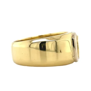 Online Gouden ring met diamant 18 krt Diamanten Ringen