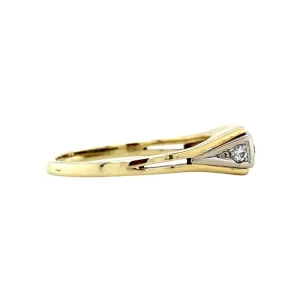 Best Gouden ring met diamant 14 krt Diamanten Ringen