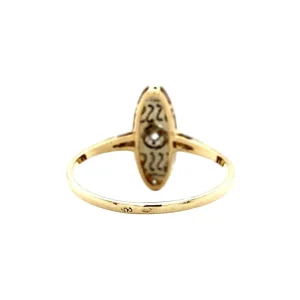 Best Gouden ring met diamant 14 krt Diamanten Ringen