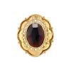 Online Gouden ring met granaat 14 krt Ringen Met Edelsteen