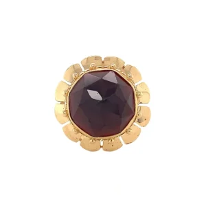 Fashion Gouden ring met granaat 14 krt Ringen Met Edelsteen