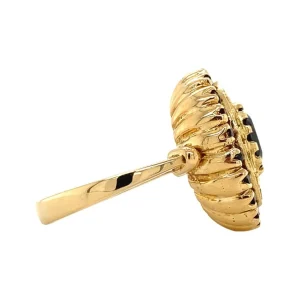 Best Gouden ring met granaat 18 krt Entourage Ring | Ringen Met Edelsteen