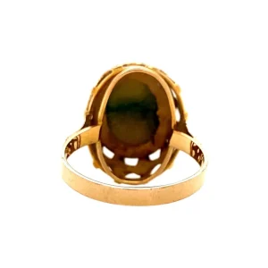Outlet Gouden ring met kwarts 18 krt Ringen Met Edelsteen
