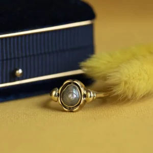 Discount Gouden ring met parel 14 krt Ringen Met Edelsteen