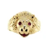Sale Gouden ring met robijn 14 krt Ringen Met Edelsteen