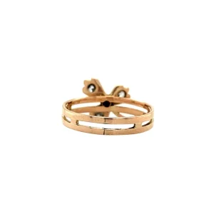 Best Gouden ring met robijn en diamant 14 krt Diamanten Ringen | Ringen Met Edelsteen