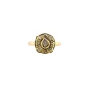 Clearance Gouden ring met roosdiamant 14 krt Diamanten Ringen