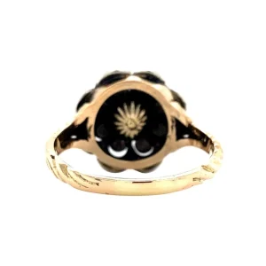 Online Gouden ring met roosdiamant 14 krt/925 Entourage Ring | Diamanten Ringen