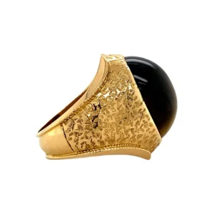 Sale Gouden ring met tijgeroog 20 krt Ringen Met Edelsteen