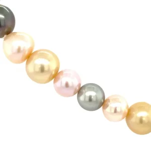 Fashion Gouden schoeffel parel collier 18 krt Kettingen Met Edelsteen