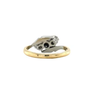Hot Gouden slagring met diamant 18 krt Diamanten Ringen