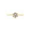 New Gouden solitair ring met diamant 14 krt Diamanten Ringen