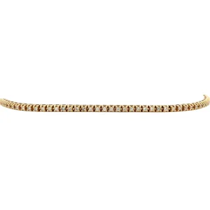 Fashion Gouden tennisarmband met diamant 14 krt Armbanden Met Edelsteen
