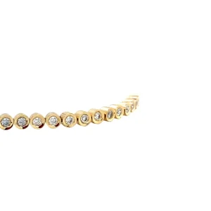 New Gouden tennisarmband met diamant 18 krt Armbanden Met Edelsteen