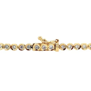 New Gouden tennisarmband met diamant 18 krt Armbanden Met Edelsteen