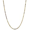 Online Gouden venetiaan collier 14 krt Lengtecolliers