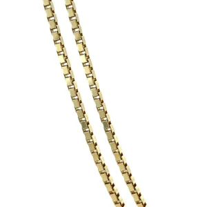 Sale Gouden venetiaan collier 14 krt Lengtecolliers
