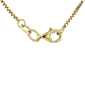 Online Gouden venetiaan collier 14 krt Lengtecolliers