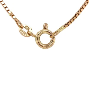 Outlet Gouden venetiaan collier 14 krt Lengtecolliers