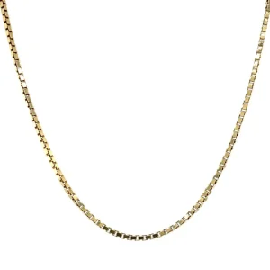 Clearance Gouden venetiaan lengtecollier 14 krt Lengtecolliers