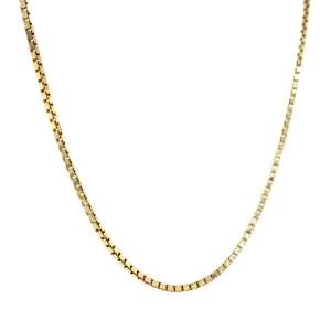 Clearance Gouden venetiaan lengtecollier 14 krt Lengtecolliers