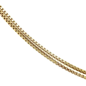 Fashion Gouden venetiaan lengtecollier 14 krt Lengtecolliers