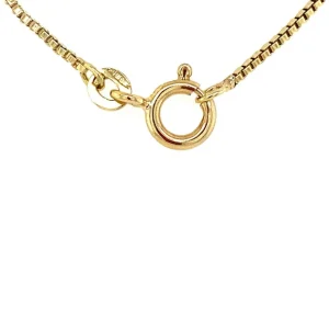 Fashion Gouden venetiaan lengtecollier 14 krt Lengtecolliers