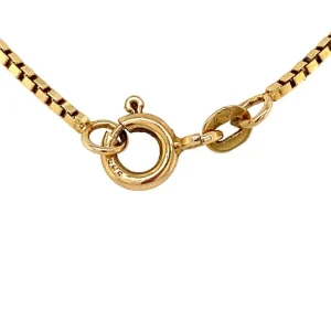 Outlet Gouden venetiaan lengtecollier 14 krt Lengtecolliers