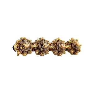 New Gouden Zeeuwse knop broche 14 krt Broches