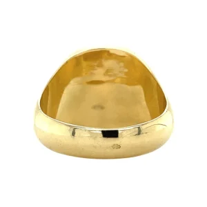 Sale Gouden zegelring met carneool 14 krt Ringen Met Edelsteen
