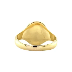 Best Gouden zegelring met gravure 14 krt Gouden Ringen