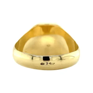 Sale Gouden zegelring met onyx 14 krt Ringen Met Edelsteen