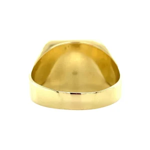 Best Gouden zegelring met onyx 14 krt Ringen Met Edelsteen
