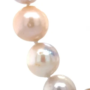 Discount Parel collier met een gouden sluiting 14 krt Kettingen Met Edelsteen
