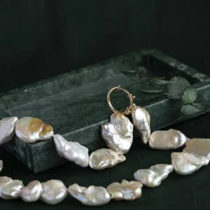 Fashion Parel collier met gouden sluiting 14 krt Kettingen Met Edelsteen