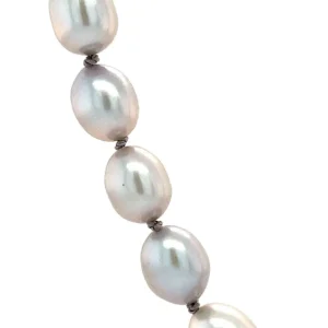 New Parel collier met gouden sluiting 14 krt Kettingen Met Edelsteen