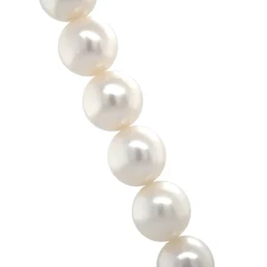 Discount Parel collier met gouden sluiting 14 krt Kettingen Met Edelsteen