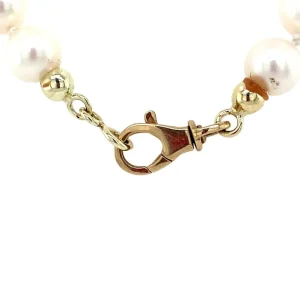 Fashion Parel collier met gouden sluiting 14 krt Kettingen Met Edelsteen