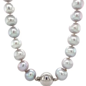 Fashion Parel collier met zilveren sluiting 925 Kettingen Met Edelsteen