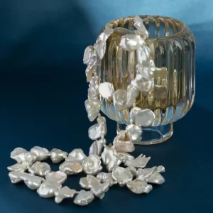 Fashion Parel collier met zilveren sluiting 925 Kettingen Met Edelsteen
