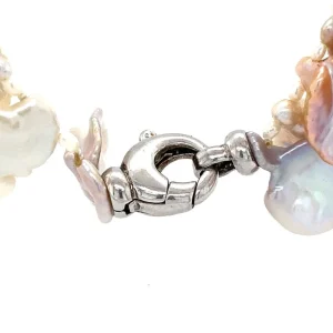 Fashion Parel collier met zilveren sluiting 925 Kettingen Met Edelsteen